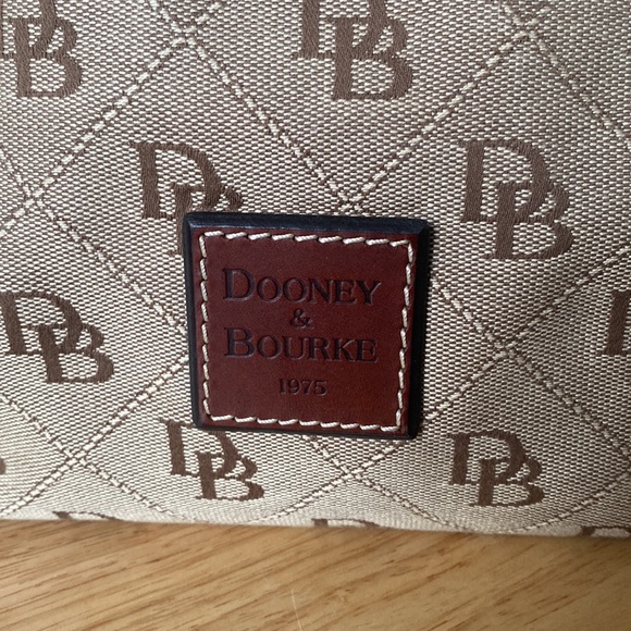 New Dooney & Bourke Monogram Top Handle Bag - Picture 5 of 11